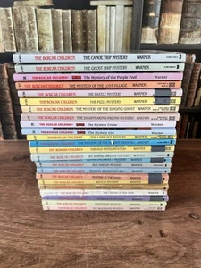 Mixed Lot of 24 Vintage The Boxcar Children PB Books by Gertrude Chandler Warner - Picture 1 of 4