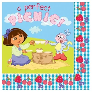 Dora The Explorer A Perfect Picnic Napkins (Pack of 16) SG27382 - Picture 1 of 1
