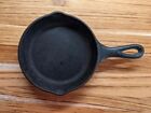 Vintage Lodge 3SK Cast Iron Skillet 6.5" Frying Pan - Made in USA