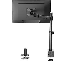 Single Monitor Mount Single Monitor Arm Desk MountDesk Monitor Stand Holds Sc... - Picture 1 of 9