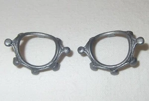 05441, 2x Kette, Halskette, Kragen, Edelmann, silber - Picture 1 of 1