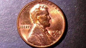 1968 S Lincoln Memorial Penny **DDO Date** **L and IN GOD WE TRUST on the RIM** - Picture 1 of 16