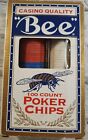 "Bee" Casino Quality 100 count poker chips