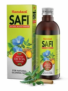 Hamdard Safi Natural Blood Purifier Syrup For Acne Pimple Blemishes Rashes 200ml - Picture 1 of 9