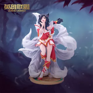 League of Legends Nueve Colas Fox Ahri Figura Estatua Modelo Juguete Oficial Genuino - Imagen 1 de 23