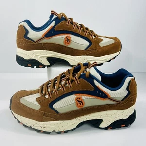 New Skechers x Snoop Dogg Stamina-Snoop ‘91 Tan Navy Sneakers Men’s Size 10 - Picture 1 of 11
