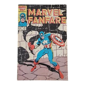 Marvel Fanfare #31 1987 Marvel Comics Captain America - Bild 1 von 4