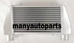 19" X8" X2.5" Universal Aluminum Turbo Intercooler 2.36" pipe Tube Fin Design - Picture 1 of 6