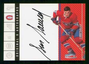 SERGE SAVARD 2003-04 PARKHURST ORIGINAL SIX MONTREAL AUTOGRAPHS NO OS-SS  31580