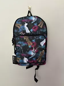 Star Wars Characters Galaxy Print Classic Backpack New with Tags - Picture 1 of 6