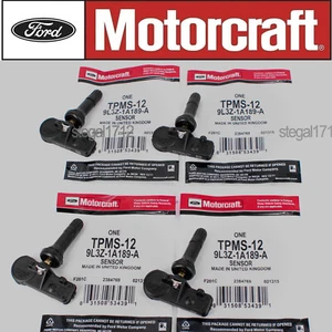 4PCS TPMS-12 Genuine TIRE PRESSURE MONITORING SENSOR 9L3Z-1A189-A OEM Original - Picture 1 of 5