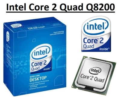 Intel Core 2 Quad Q8200 SLB5M 2.33GHz, 4MB Cache, 4 Core, Socket LGA775, 95W CPU - Image 1 of 3