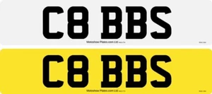 Cherished Number - C8BBS - Ideal plate for COBB or COBBS - Picture 1 of 1