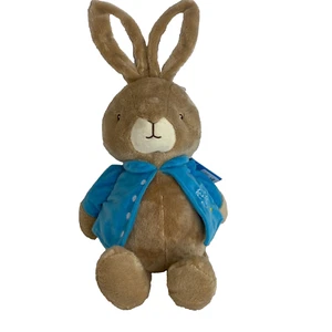 Beatrix Potter Peter Rabbit Plush Jacket Blue Stuff Animal Toy Collectable 2019 - Picture 1 of 16