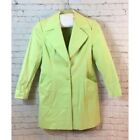 Classiques Entier Jacket Spring Green Coat Buttons Midi Size 16