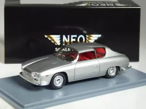 LANCIA FLAVIA SPORT ZAGATO 1966 ARGENTO NEO 45168 1:43 RESINA ITALIA - Foto 1 di 2