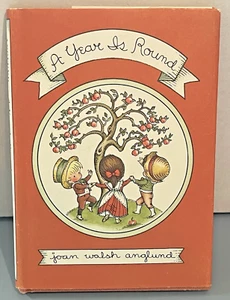 Vintage Joan Walsh Anglund A YEAR IS ROUND 1st Edition 1st Printing 1966 HC/DJ - Picture 1 of 9