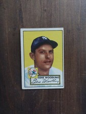 1952 Topps #99 Gene Woodling New York Yankees  light creasing VG