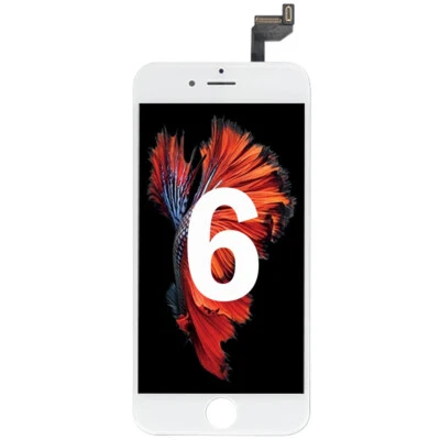 For iPhone 6 Plus White Complete Lcd Digitizer Touch Screen Replacement Assembly - Image 1 of 4