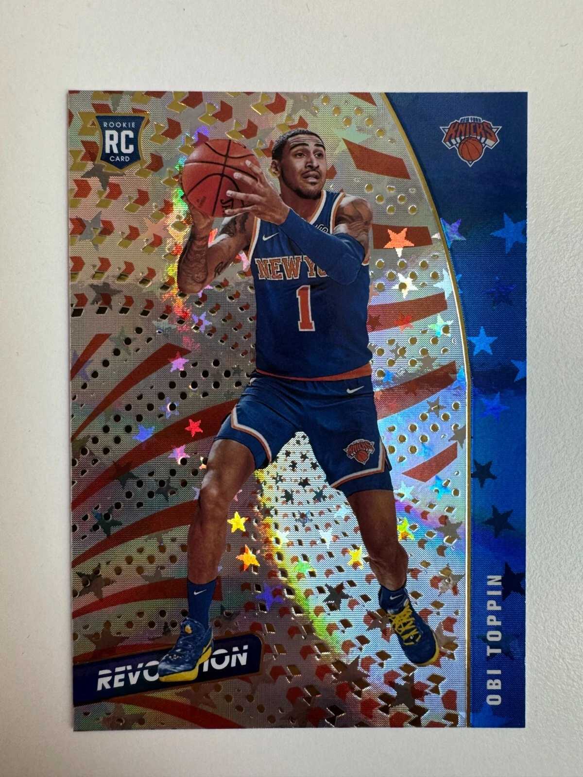 2020-21 Panini Revolution Rookies Astro Obi Toppin #110 Rookie RC