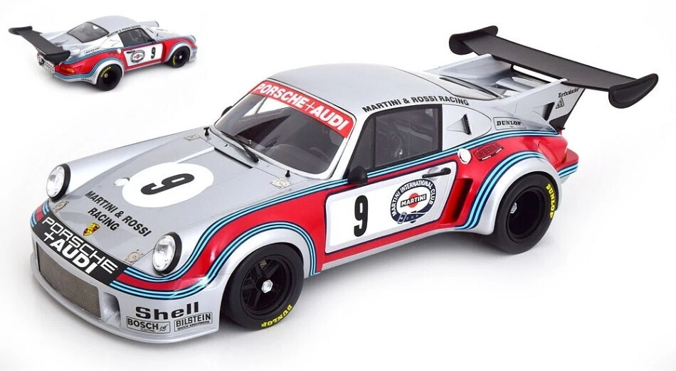 PORSCHE 911 CARRERA RSR N.9 6H WATKINS GLEN 1974 LENNEP/MULLER 1:12 - Immagine 1 di 1