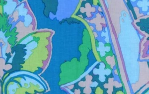 Kaffe Fassett GOTHIC BLUE 1/2 yard original issue 2 yards available - Picture 1 of 1