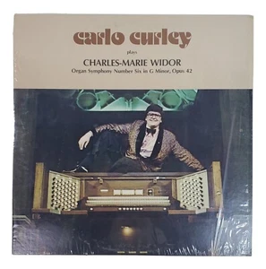 Carlo Curley Charles-Marie Widor Number 6 in G Minor 33 rpm LP Record Album - Picture 1 of 7