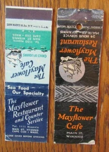 PILGRIM MATCHBOOK STREICHHOLZHÜLLEN: MAYFLOWER CAFE (HYANNIS, MASSACHUSETTS) -E17 - Bild 1 von 1