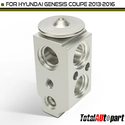 New A/C Expansion Valve for Hyundai Genesis Coupe 2013 2014 2015 2016 Block Type - Image 1 of 4