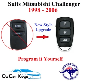 Mando a distancia sin llave para MITSUBISHI CHALLENGER 1998 1999 2000 2001 2002 2003 2004 2005 - Imagen 1 de 11