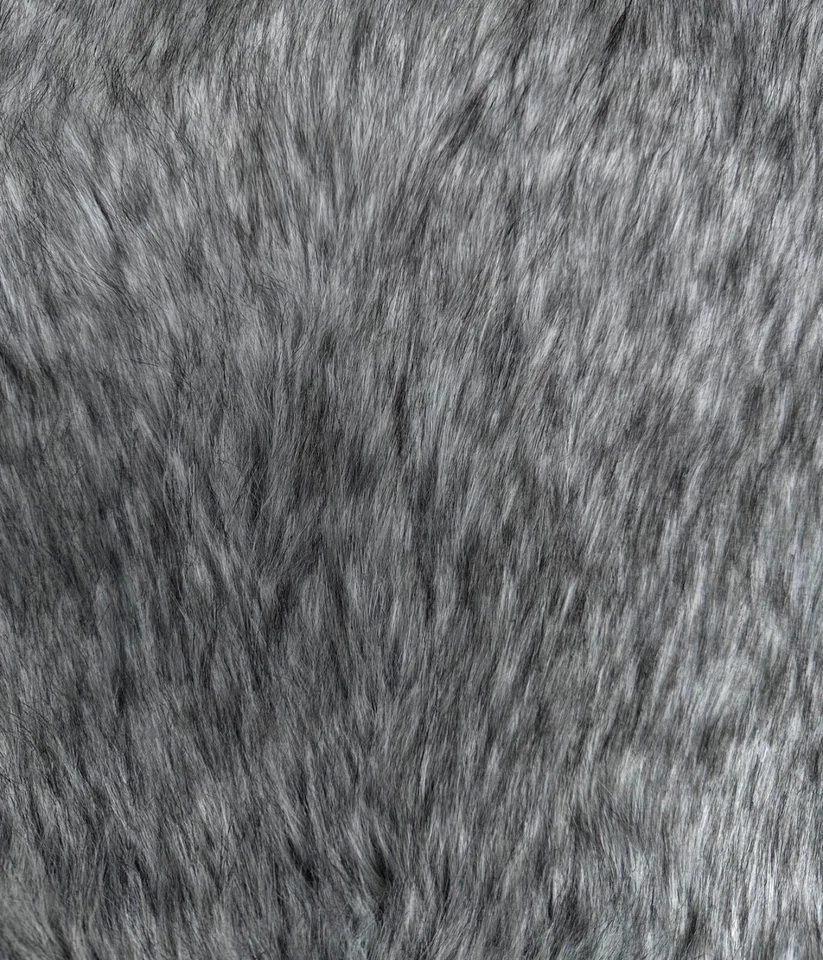 Faux Animal Fur Long Pile Heavy 65" Wide Fabric, Plush,  Warm Soft Coat, Fursuit - Image 1 of 4