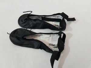 Girls So Danca BAE11 Stretch insert sole Leather Ballet Dance Shoes Sizes 11.5 - Picture 1 of 8