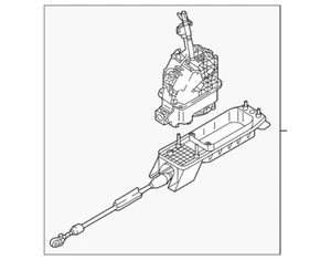 Genuine Volkswagen Shifter Assembly 3QF-713-025-R - Picture 1 of 2