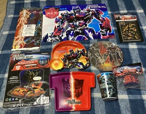 Transformers Party Supplies Birthday Plates AG Design ware, 15 pc set, 2010 new - Picture 1 of 9