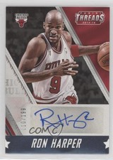 2015-16 Panini Threads Signage /199 Ron Harper #S-RHP Auto