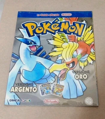 GUIDA UFFICIALE POKEMON VERSIONE ARGENTO VERSIONE ORO - NUOVA SIGILLATA  - Bild 1 von 2
