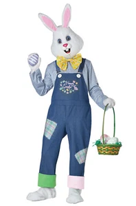 Happy Easter Bunny Plus Size Costume - Picture 1 of 2