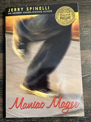 Maniac Magee By Jerry Spinelli (1990, Paperback) First Edition - Image 1 of 4