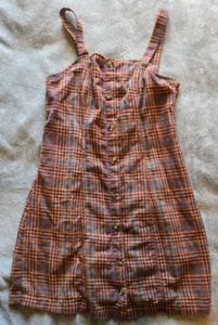 American Eagle - Sleeveless - Brown - Academia - Coquette - Size XS - Dress - Picture 1 of 5
