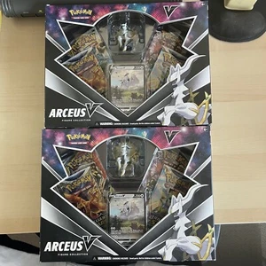 Pokémon Cards TCG Arceus V Figure Collection Box New Sealed Lot Of 2 Ships ASAP - Picture 1 of 1
