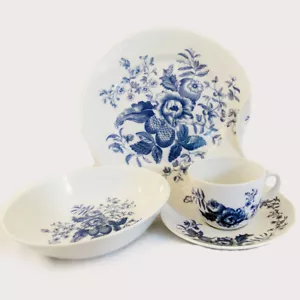 RHAPSODY von Royal Worcester 4-teiliges Gedeck NEU NIE BENUTZT Made in England - Bild 1 von 12