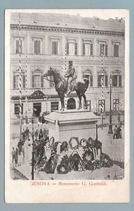 CR2258 Cart.Regionale: Genova - Monumento a Garibaldi - nuova - Imagen 1 de 1