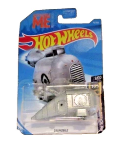 NIP-2017 Minions Grumobile Despicable Me Gru Die Cast Car-HOT WHEELS-MATTEL-2/10 - Picture 1 of 6