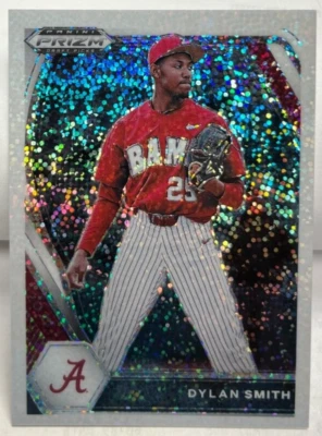 Dylan Smith 2021 Panini Prizm Draft Picks WHITE SPARKLE Prizm SP #PDP74 - TIGERS - Image 1 of 2