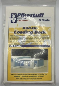 N Scale Pikestuff 541-8018 Add-On Loading Dock Building Kit BRAND NEW SEALED - Picture 1 of 3