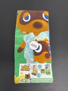 Animal Crossing Kinder superweiches Baumwoll-Strand- und Badetuch, 25” x 50” NEU - Bild 1 von 3