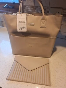 JuJuBe x Witney Carson Beyond Collection Vanilla 24-7 Tote Diaper Bag - Picture 1 of 1