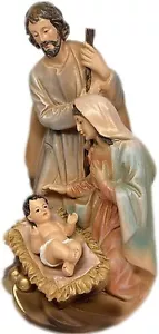 Figura Sagrada Familia con Niño 7,25" Alto - Imagen 1 de 2