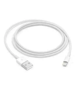 iPhone 1m (3ft) (iPhone to USB-A) Charging Cable Cord (White) - Picture 1 of 1