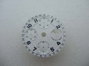 FORGET Chrono Zifferblatt, Ø 29,5 mm, watch dial, Swiss Made, Valjoux 7750 CCL - Bild 1 von 6
